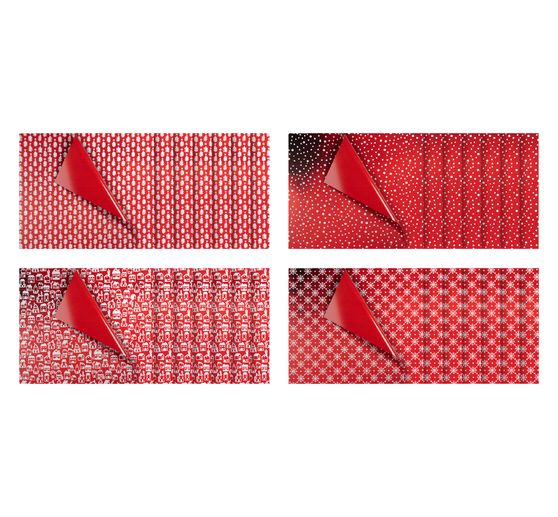 Folding paper "Red Foil"
