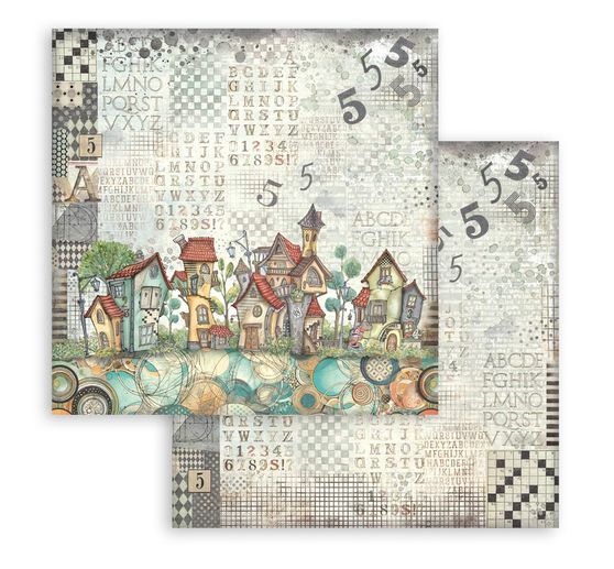 Bloc de papier scrapbooking « Furry Friends »