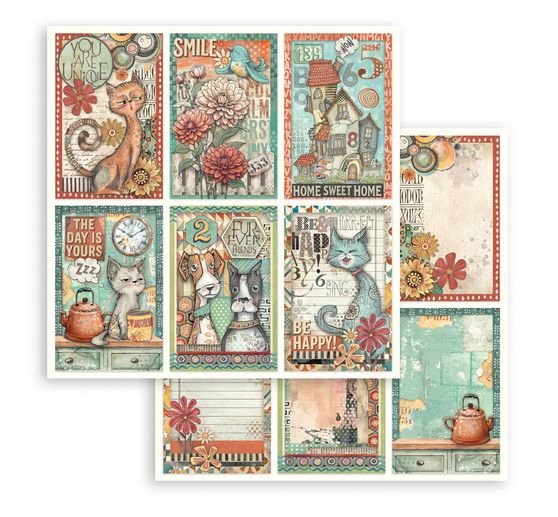 Bloc de papier scrapbooking « Furry Friends »