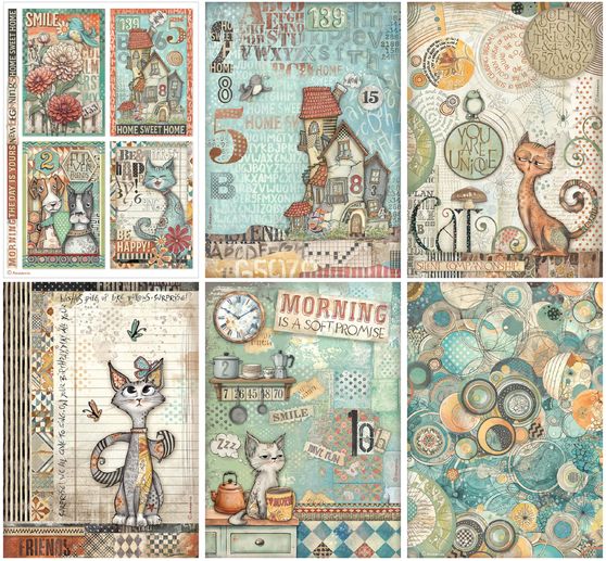 Assortiment de soies de paille à motifs « Furry Friends »