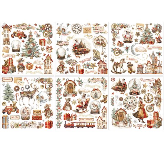 Assortiment de Rub On « Gear up for Christmas »