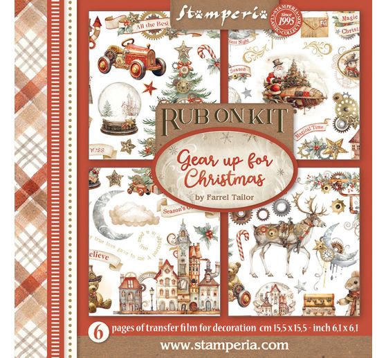 Assortiment de Rub On « Gear up for Christmas »