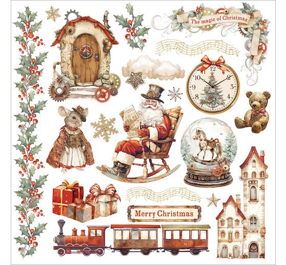 Assortiment de Rub On « Gear up for Christmas »