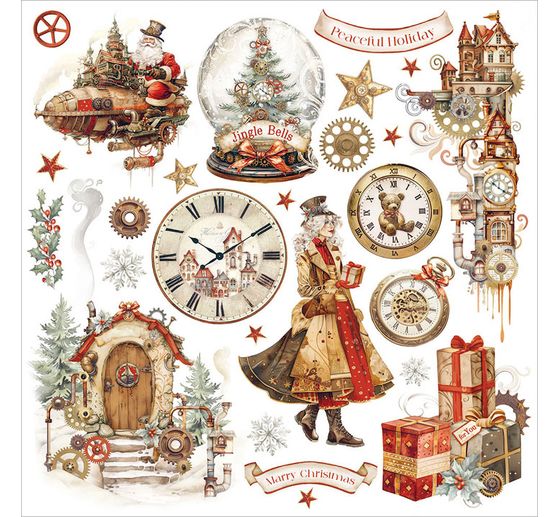 Assortiment de Rub On « Gear up for Christmas »