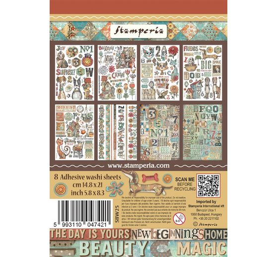 Washi Pad « Furry Friends »
