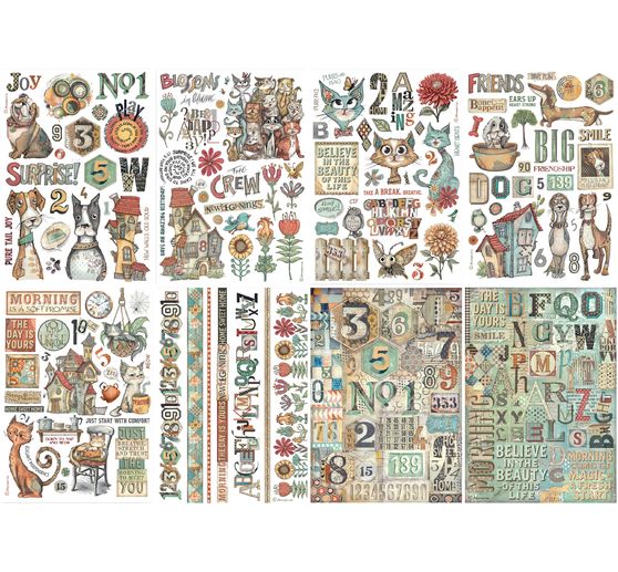 Washi Pad « Furry Friends »