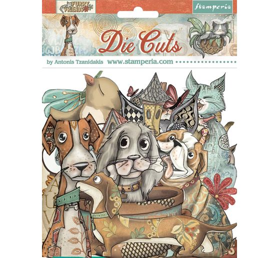 Motifs estampés « Furry Friends »