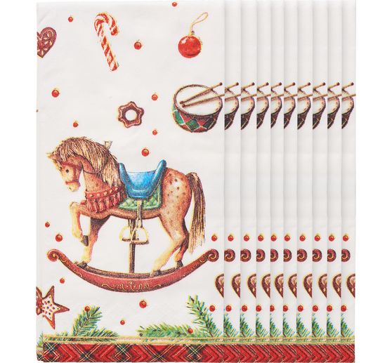 Mouchoirs en papier « Classic Rocking Horse »