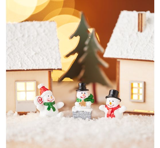 Bonshommes de neige miniatures VBS « Snowy »