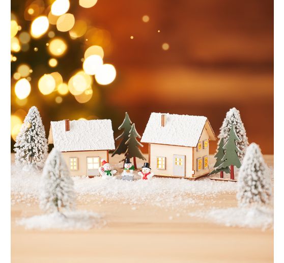 Bonshommes de neige miniatures VBS « Snowy »