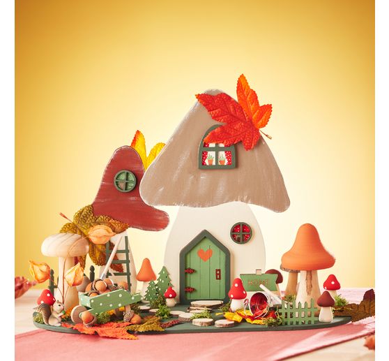 Brouette en bois miniature VBS