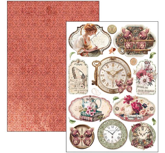 Paper set "Book Lovers"