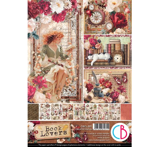 Paper set "Book Lovers"