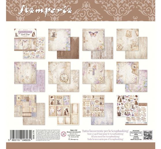 Scrapbook block "Quiet Days"