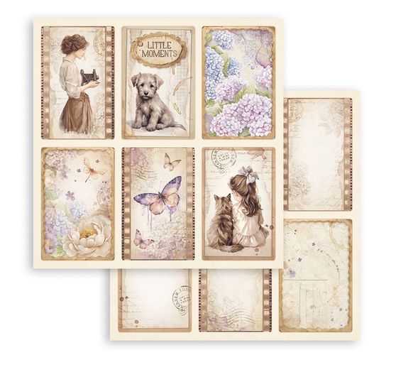 Scrapbook block "Quiet Days"