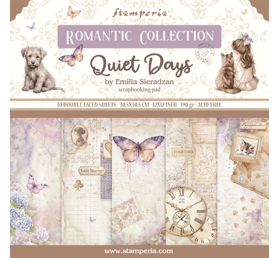Scrapbook block "Quiet Days"