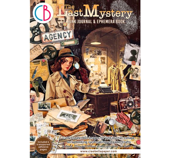 Junk Journal & Ephemera Book « The Last Mystery »