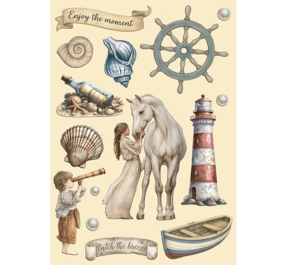 Motifs découpés au laser « Silent Sea »