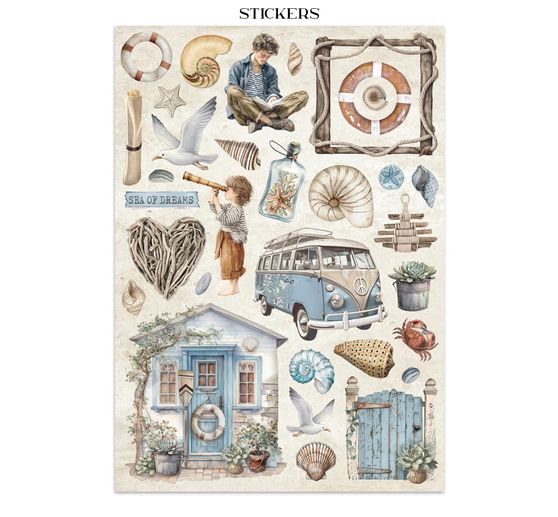 Junk Journal Book « Silent Sea »