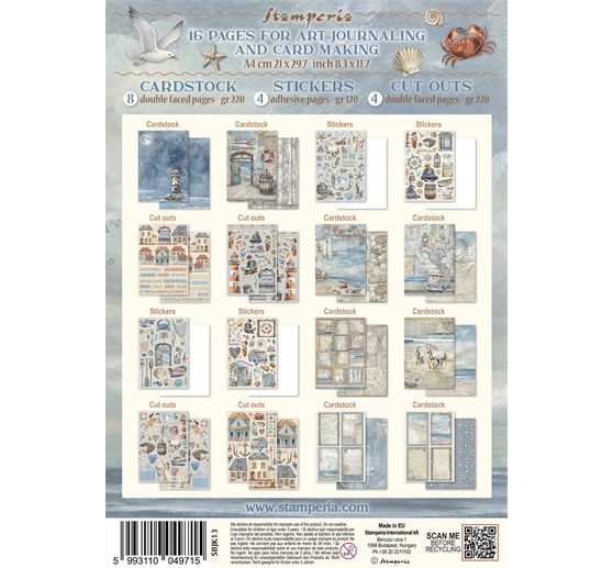 Junk Journal Book « Silent Sea »