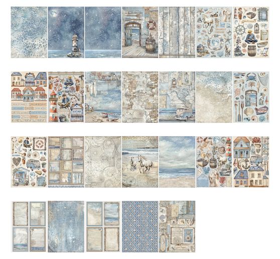 Junk Journal Book « Silent Sea »