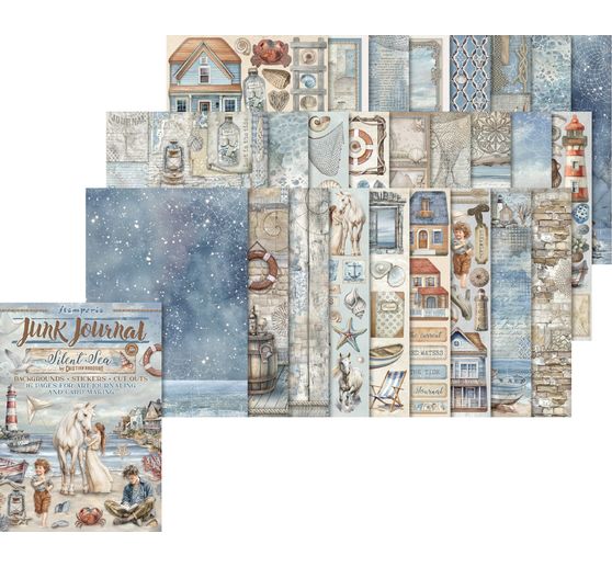 Junk Journal Book « Silent Sea »
