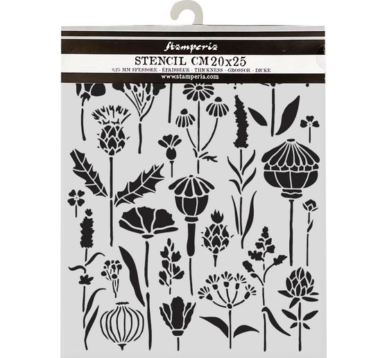 Pochoir « Herbarium Silvae - Herbariums »