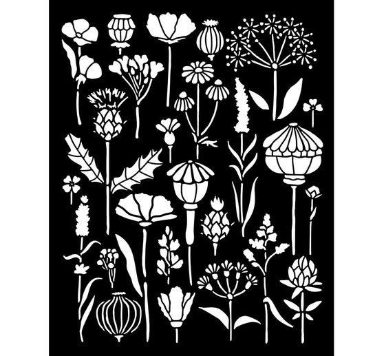 Pochoir « Herbarium Silvae - Herbariums »