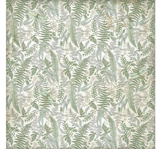 Bloc de papier scrapbooking « Herbarium Silvae Backgrounds »