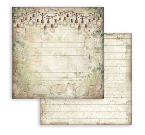 Bloc de papier scrapbooking « Herbarium Silvae Backgrounds »