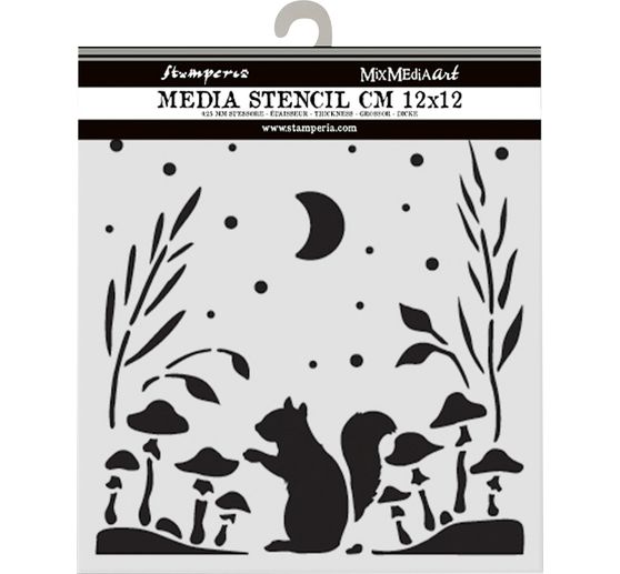 Pochoir « Herbarium Silvae - Squirrel »