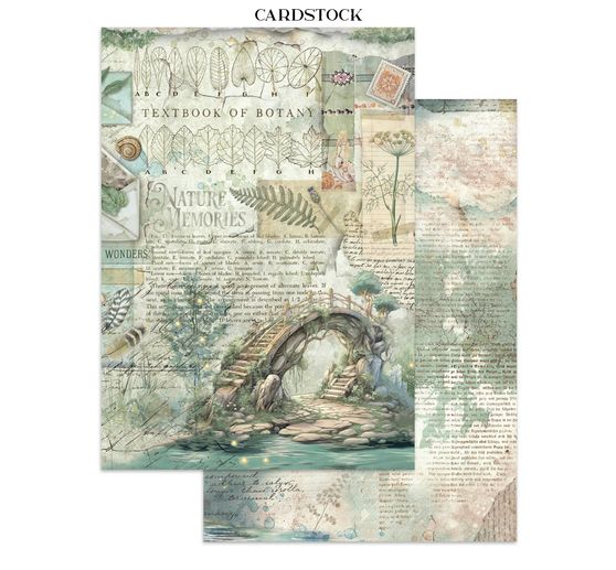 Junk Journal Book « Herbarium Silvae »