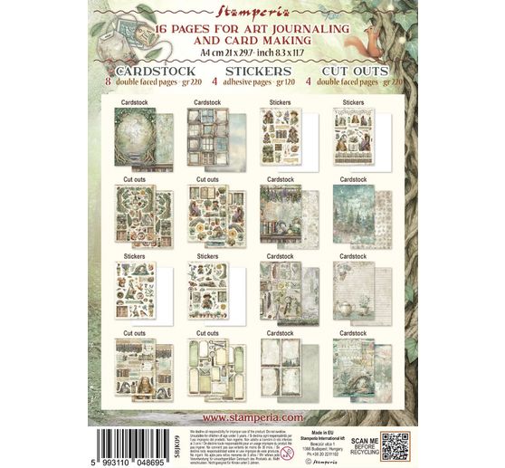 Junk Journal Book « Herbarium Silvae »