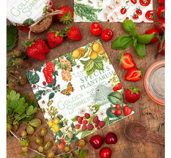 Serviette &laquo; Summer Fruits &raquo;