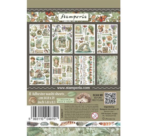 Washi Pad « Herbarium Silvae »