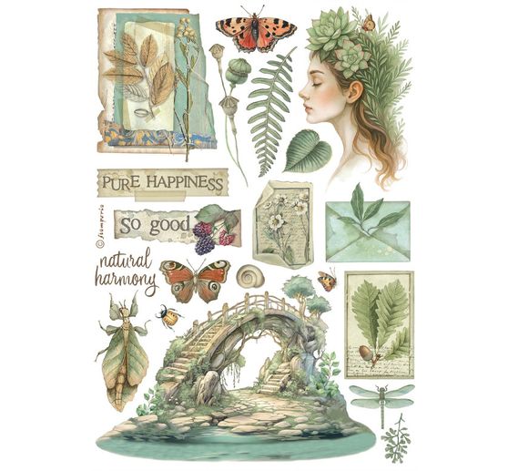 Washi Pad « Herbarium Silvae »