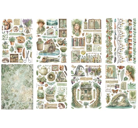 Washi Pad « Herbarium Silvae »