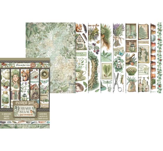 Washi Pad « Herbarium Silvae »