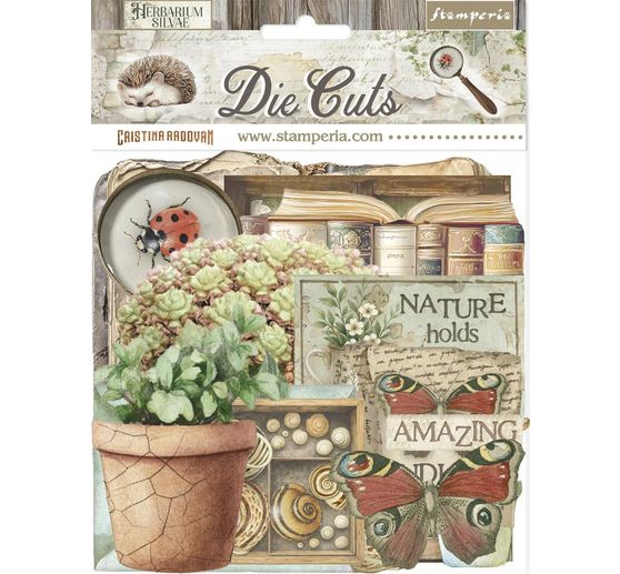 Motifs estampés « Herbarium Silvae »