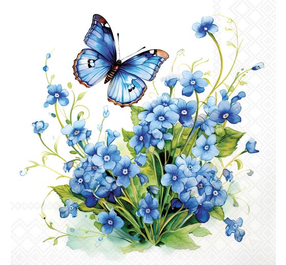 Napkin "Forget me Not"