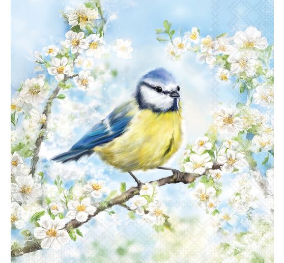 Serviette &laquo; Blossom Time &raquo;