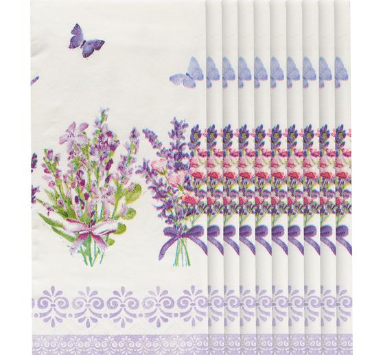 Mouchoirs en papier &laquo; Lovely Lavender &raquo;