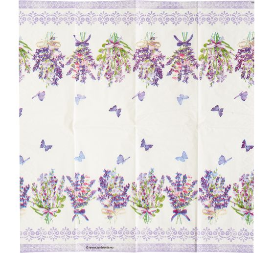 Mouchoirs en papier &laquo; Lovely Lavender &raquo;