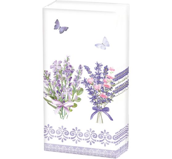 Mouchoirs en papier &laquo; Lovely Lavender &raquo;