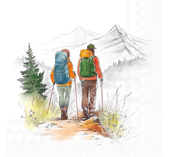 Serviettes « Hiking »
