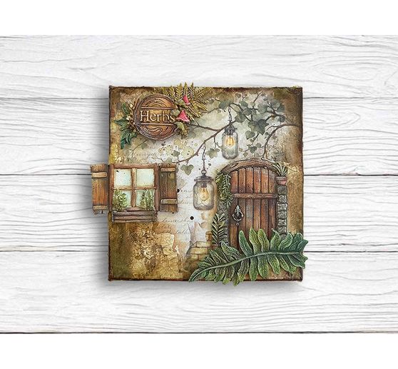 Bloc de papier scrapbooking « Herbarium Silvae »