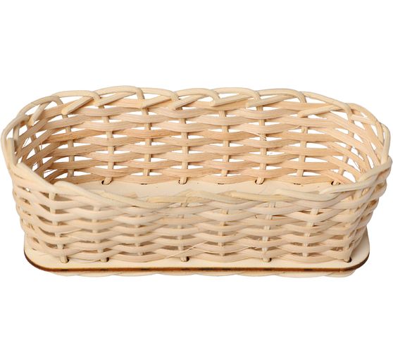 VBS Craft kit Rattan cane "Handkerchief basket"