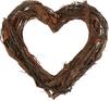 Couronne naturelle VBS &laquo; C&oelig;ur &raquo;, 25 cm