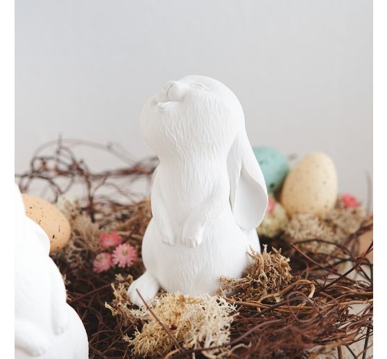 Plateau d&eacute;co rondin de bois, sur pieds, Naturel