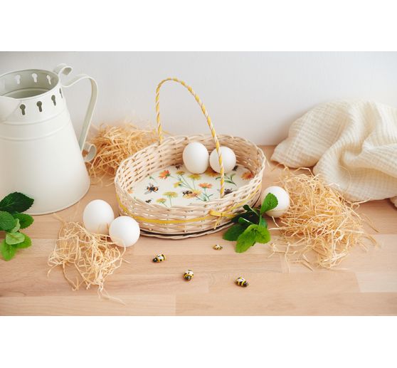 VBS Craft kit rattan cane "Oval basket"